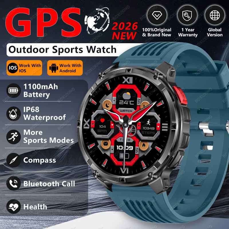 Aquatic Sports Performance - 2026 GPS Sports Smart Watch 1.7-Inch