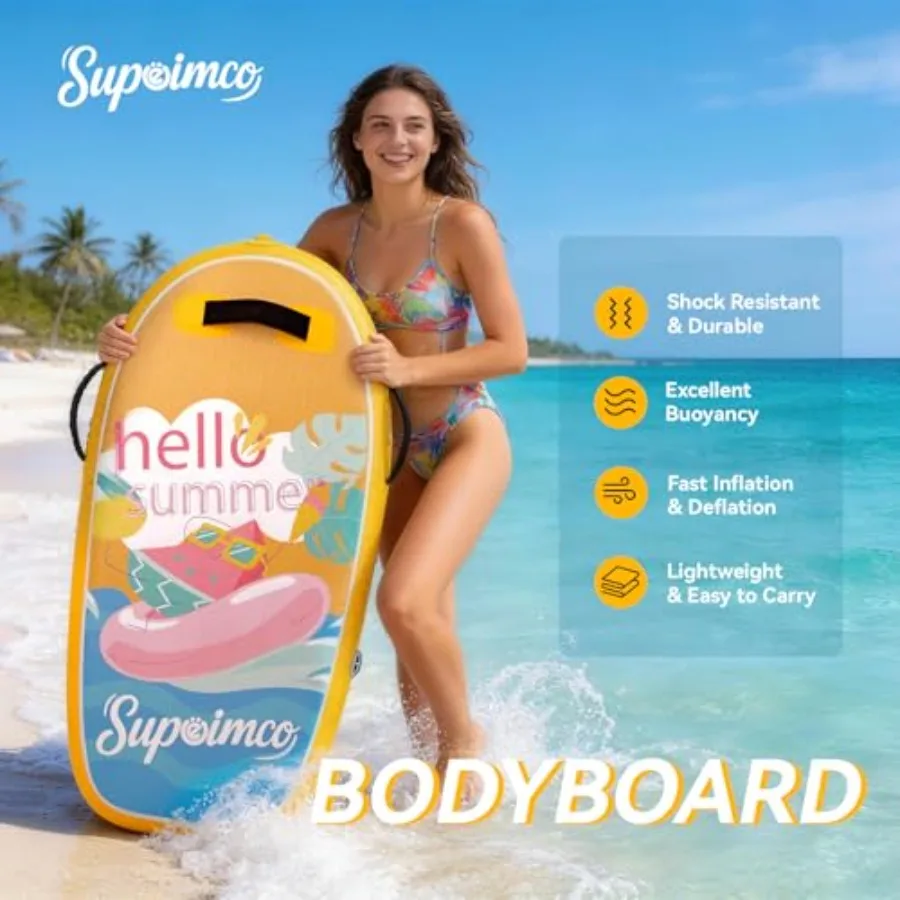 Inflatable Boogie Board, Bodyb - Bodyboard Boogie Board recensione e prezzo
