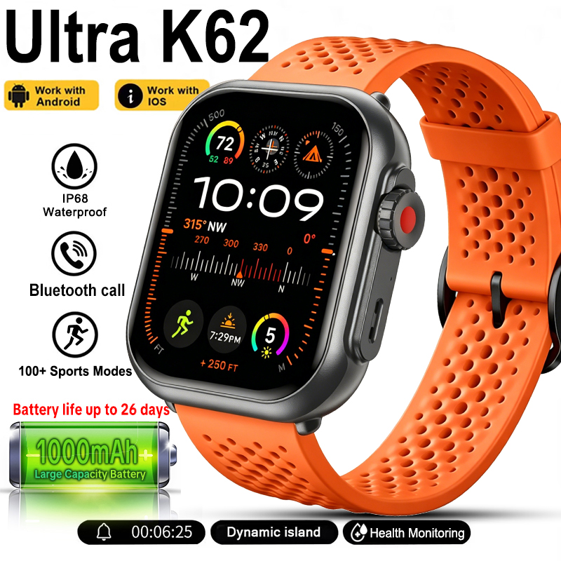 New Watch Ultra K62 Smartwatch - Aquatic Sports Performance recensione e prezzo
