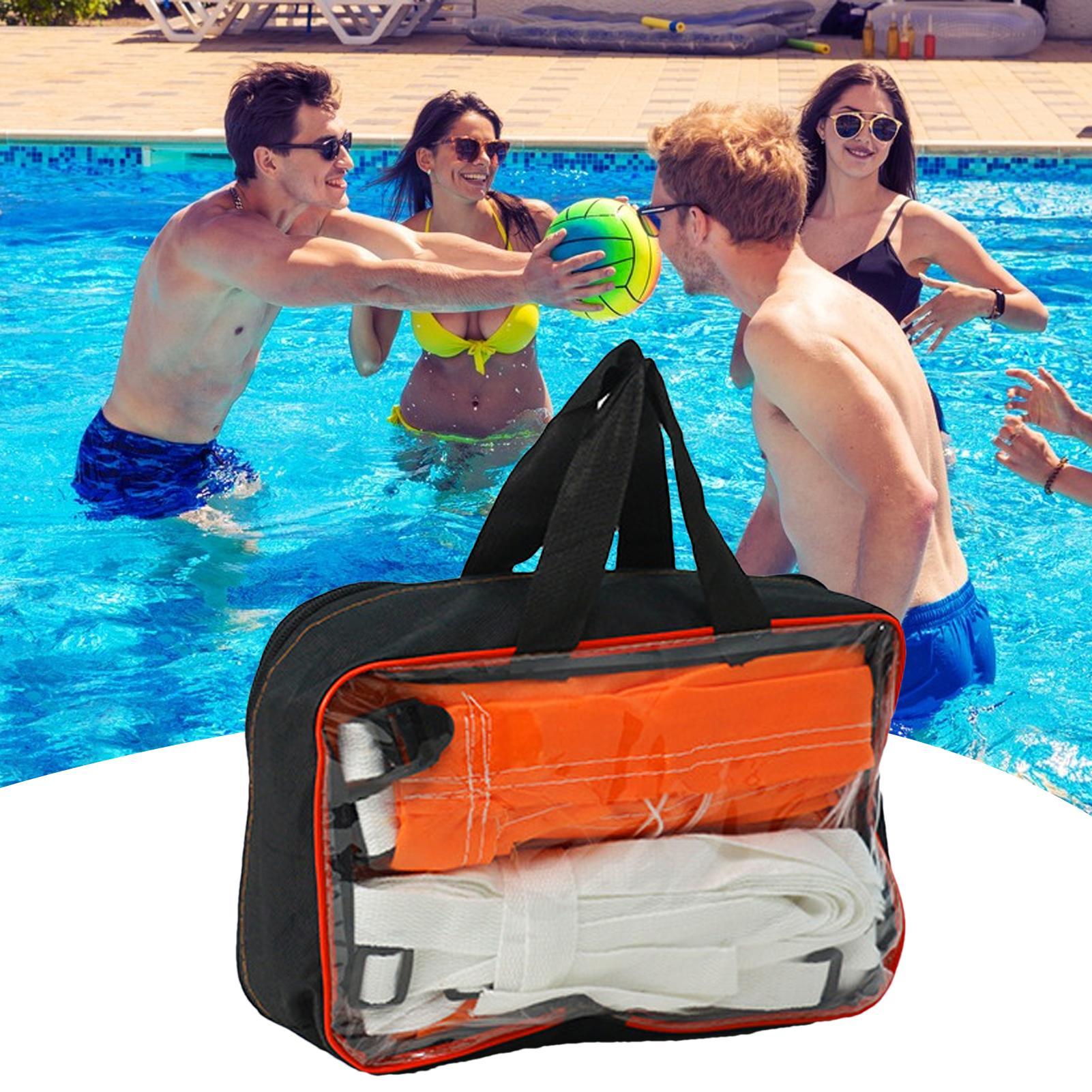 Pool Volleyball Net Adjustable - Aquatic Sports Swimming recensione e prezzo