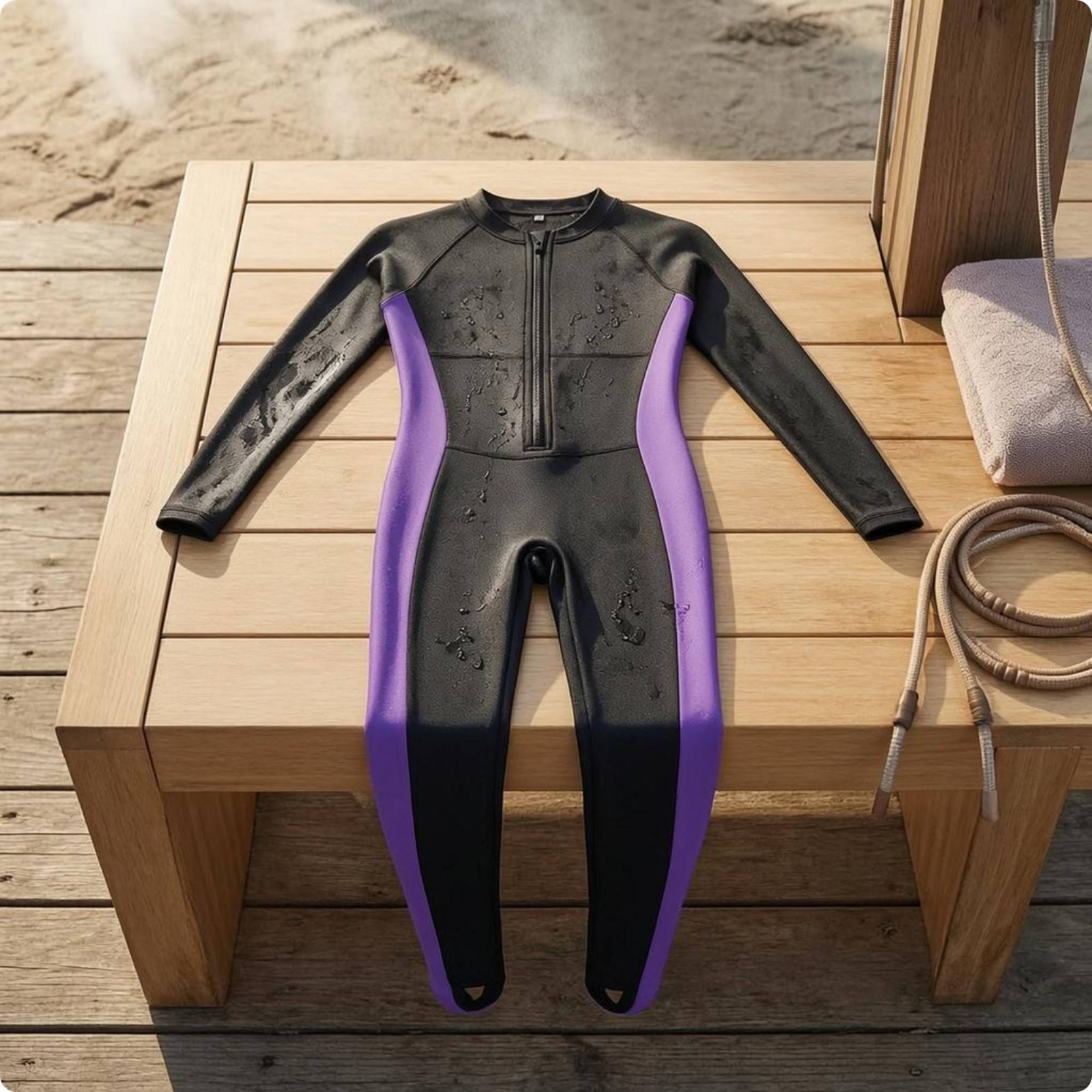 Zip Front Long Sleeve Rash Gua - Aquatic Sports Swimming recensione e prezzo