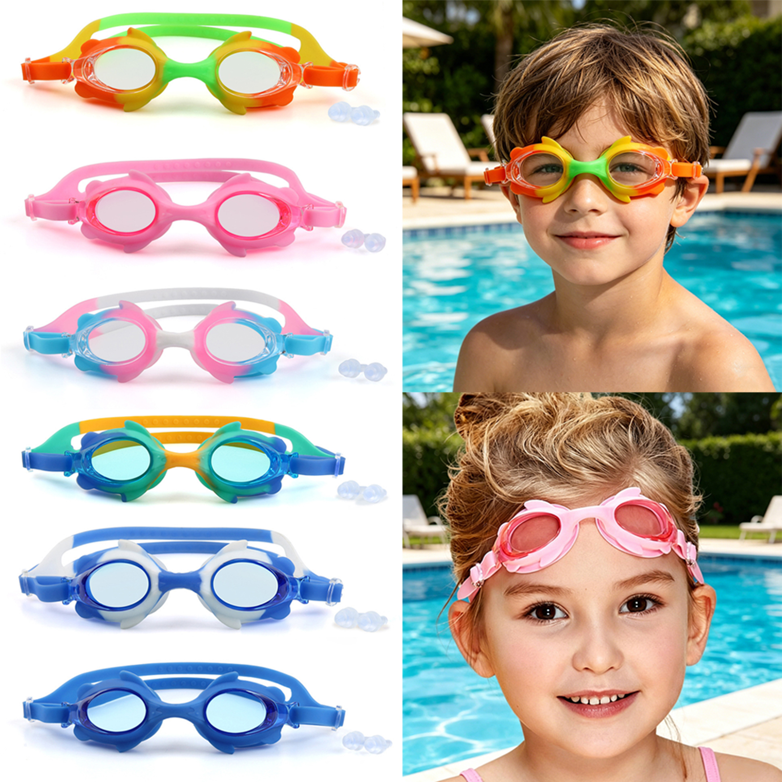 Children's Swimming Goggles,Bo - Aquatic Sports Swimming recensione e prezzo